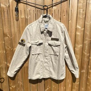 Tan Army Jacket
